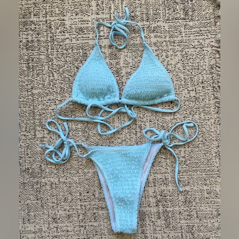 Pastel blue Bikini